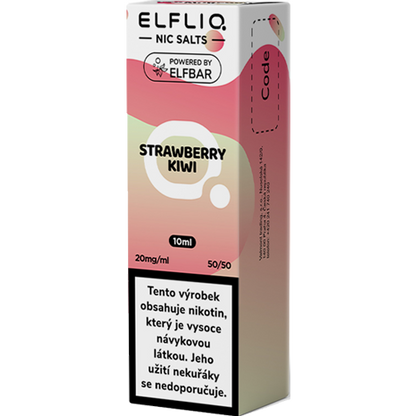 ELFLIQ Strawberry Kiwi e-liquid 10ml s chutí jahody a kiwi