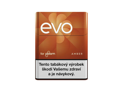 Evo for Ploom Amber, tabákové náplně pro Ploom heat not burn nahříváni, krabička