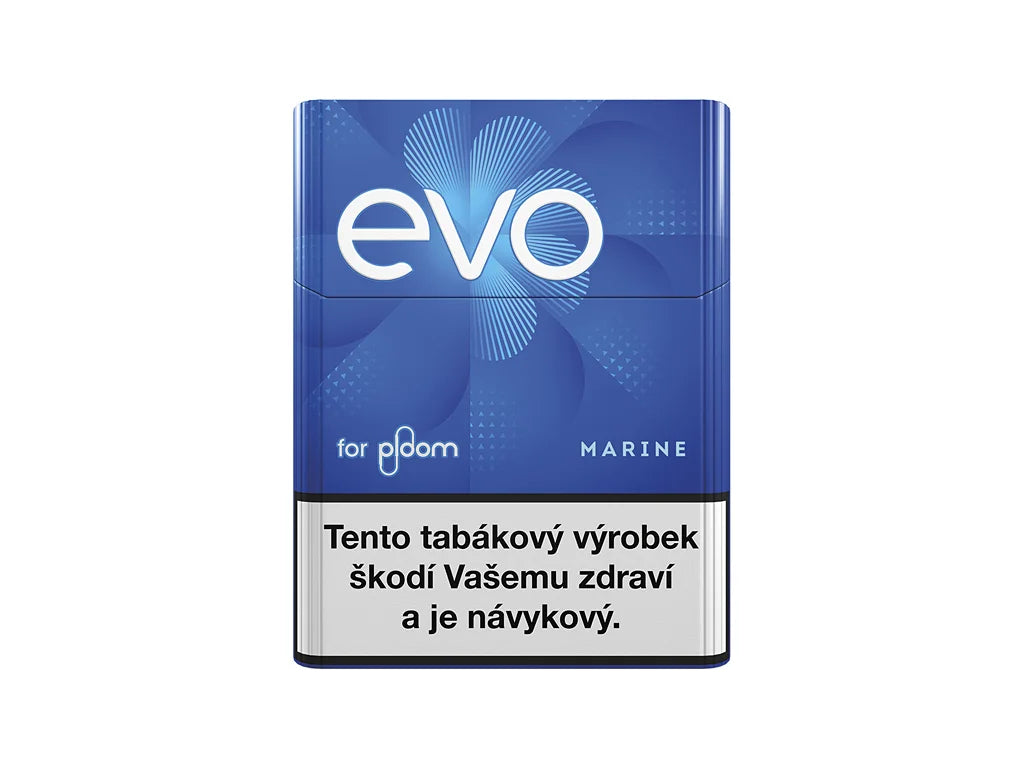 Evo for Ploom Marine, tabákové náplně pro Ploom heat not burn nahříváni, krabička