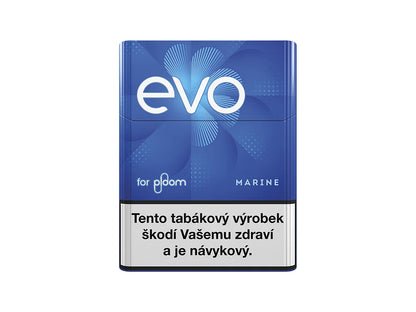 Evo for Ploom Marine, tabákové náplně pro Ploom heat not burn nahříváni, krabička