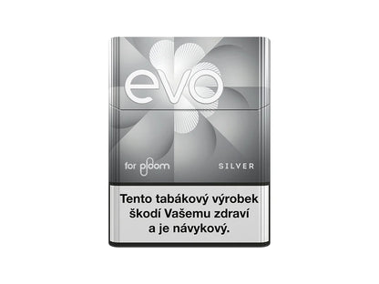 Evo for Ploom Silver, tabákové náplně pro Ploom heat not burn nahříváni, krabička