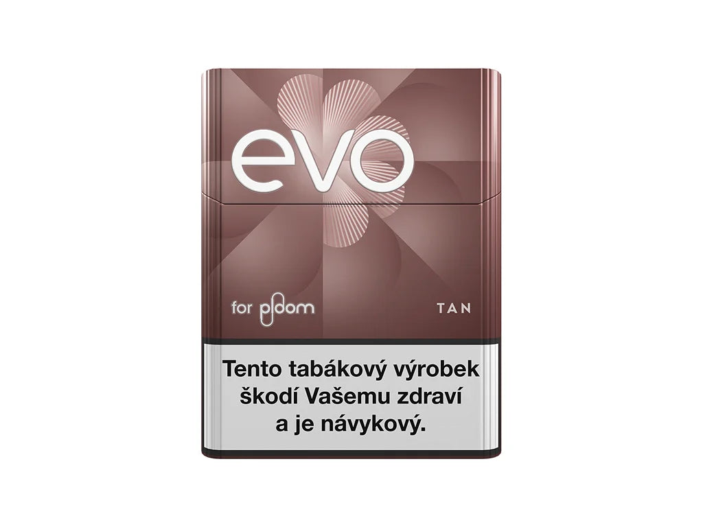 Evo for Ploom Tan, tabákové náplně pro Ploom heat not burn nahříváni, krabička
