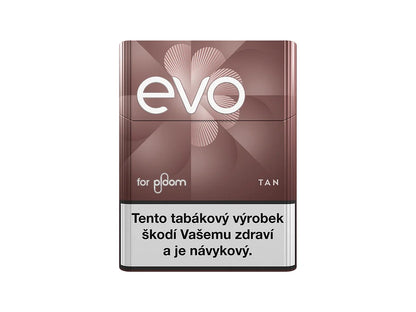 Evo for Ploom Tan, tabákové náplně pro Ploom heat not burn nahříváni, krabička