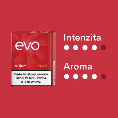 Evo for Ploom Velvet karton