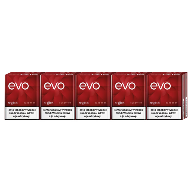 Evo for Ploom Burgundy karton