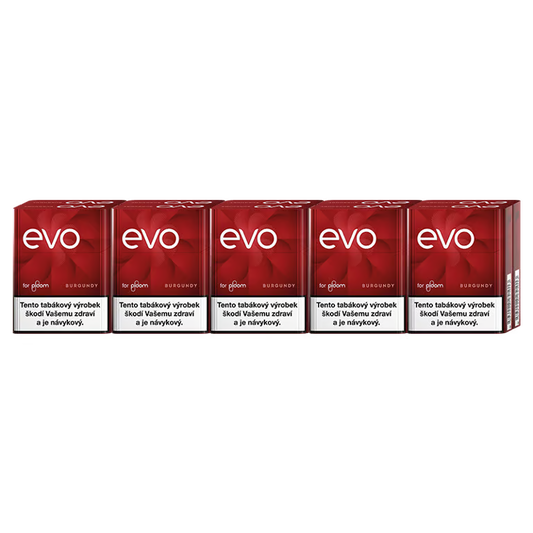 Evo for Ploom Burgundy karton