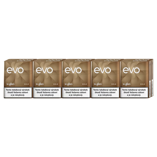Evo for Ploom Gold karton
