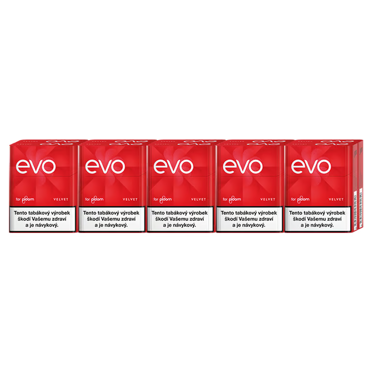 Evo for Ploom Velvet karton
