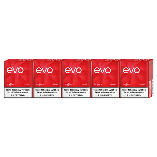 Evo for Ploom Velvet karton
