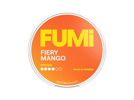 Nikotinové sáčky FUMI Fiery Mango 8 mg, sladké tropické mango, balení 20 kusů