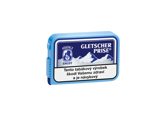 Gletscher Prise šňupací tabák 10 g od Pöschl Tabak s mentolem a svěžím aroma Columbia Oil