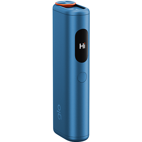 glo Hyper Pro Plus Gentle Blue – zařízení pro nahřívání náplní s displejem EasyView™, technologií QuickStart™ a dvěma režimy zahřívání