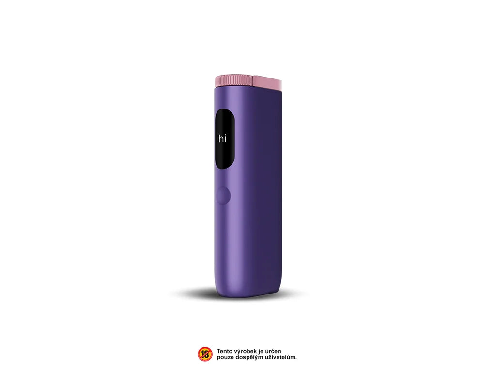 glo Hyper Pro Purple Sapphire– zařízení pro nahřívání náplní s displejem EasyView™, technologií QuickStart™ a dvěma režimy zahřívání