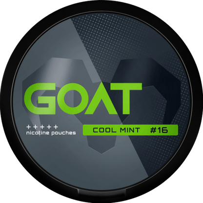 Nikotinové sáčky GOAT Cold Mint 16,4 mg/g (11,49 mg/sáček) s chutí máty