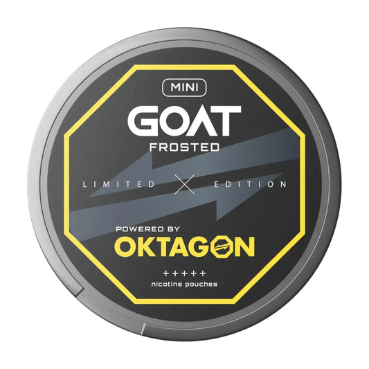 GOAT Frosted Mini x Oktagon MMA 10 mg nikotinové sáčky v limitované edici, 24 Mini sáčků