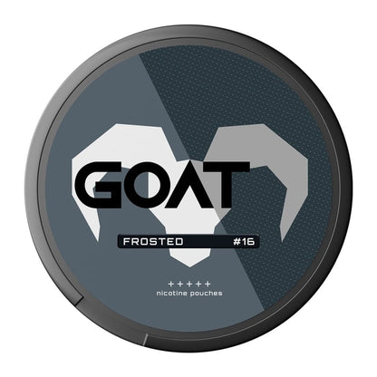 Nikotinové sáčky GOAT Frosted 16,4 mg/g (11,49 mg/sáček)  slim formát mentol