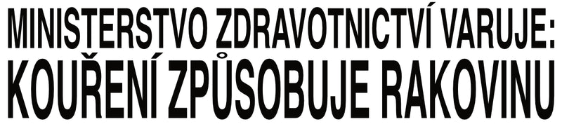 Zdravotní varování