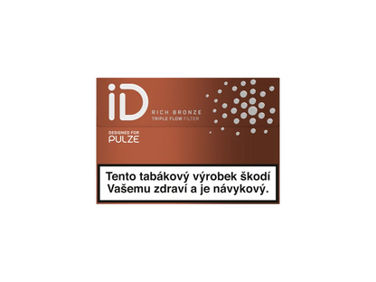 iD Bronze Tobacco s technologií Full Filter – plná tabáková chuť a autentický profil pro Pulze