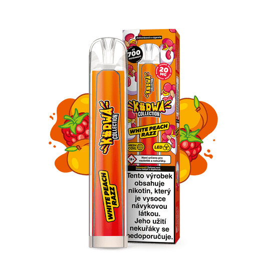 KURWA COLLECTION White Peach Razz