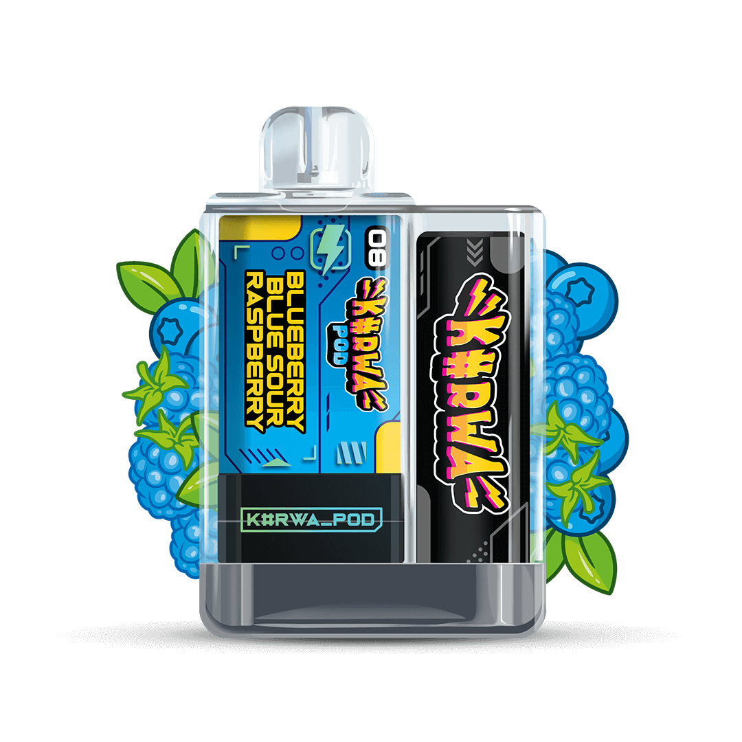 KURWA POD KIT Blueberry Blue Sour Raspberry 16,2 mg