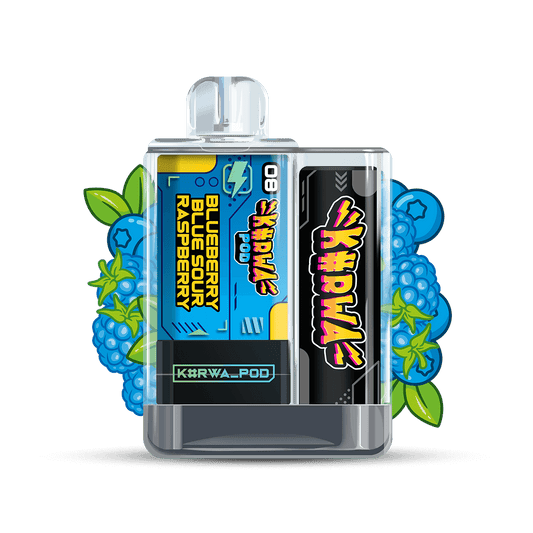 KURWA POD KIT Blueberry Blue Sour Raspberry 16,2 mg