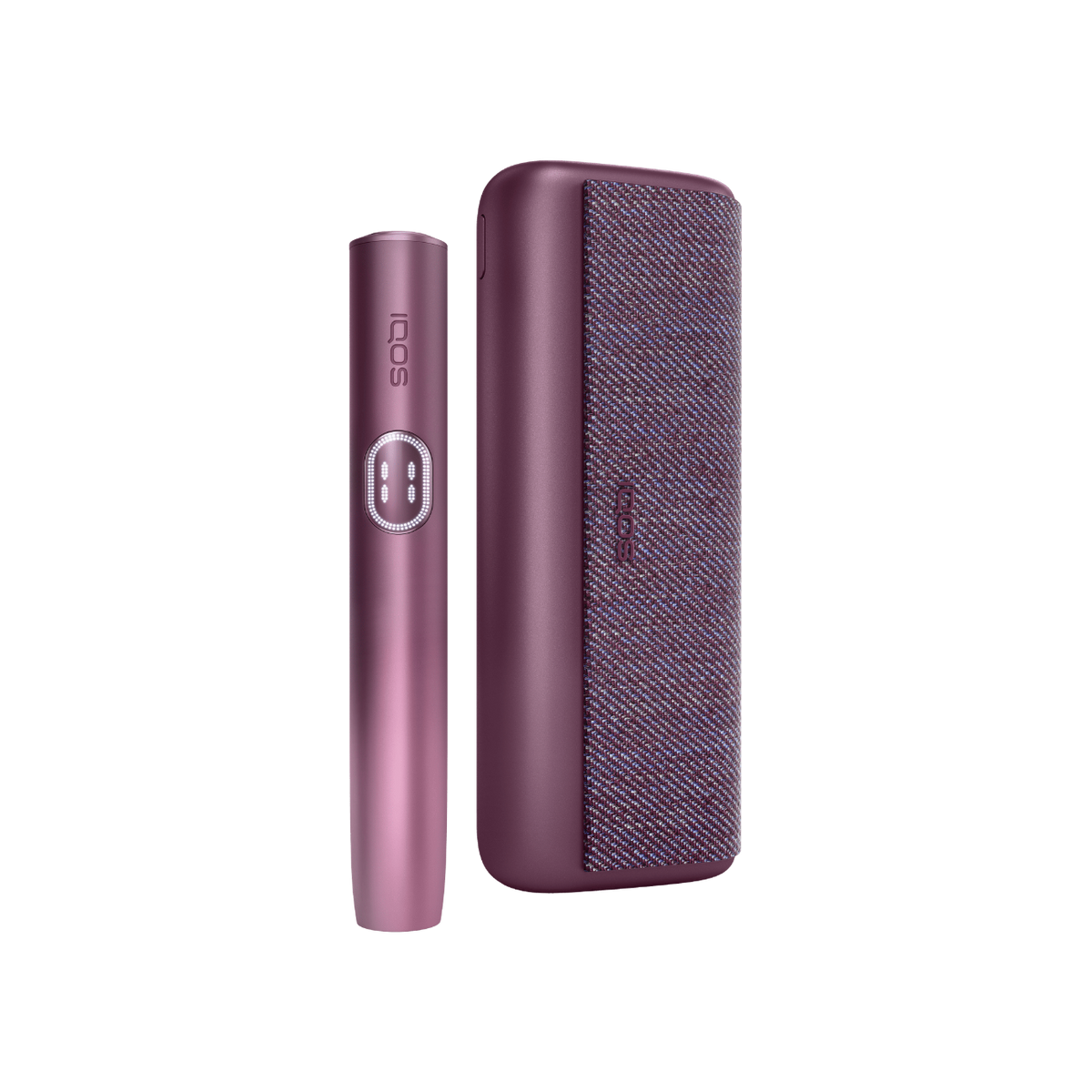 IQOS ILUMA i PRIME Garnet Red – červené bezčepelové zařízení pro náplně TEREA, DELIA a LEVIA