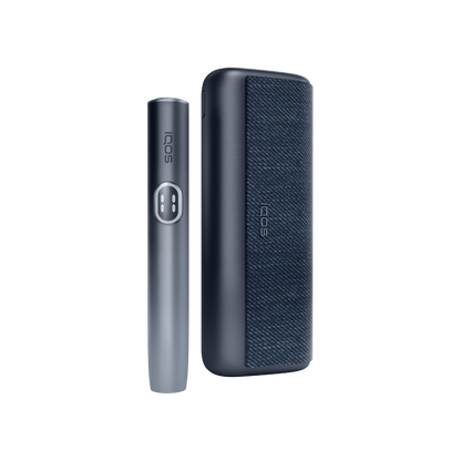 IQOS ILUMA i PRIME Midnight Black – černý nahřívač tabáku s prémiovou kapesní nabíječkou