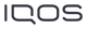 Logo IQOS výrobce produktu na nahřívání, zařízení i náplně, tabákové i netabákové