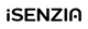 Černé logo iSENZIA pro čajové náplně do zařízení Pulze