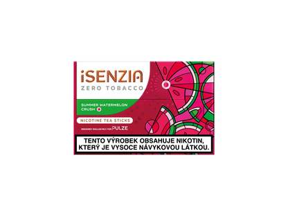 iSENZIA Summer Watermelon Crush – nikotinové čajové náplně s melounovou příchutí pro Pulze