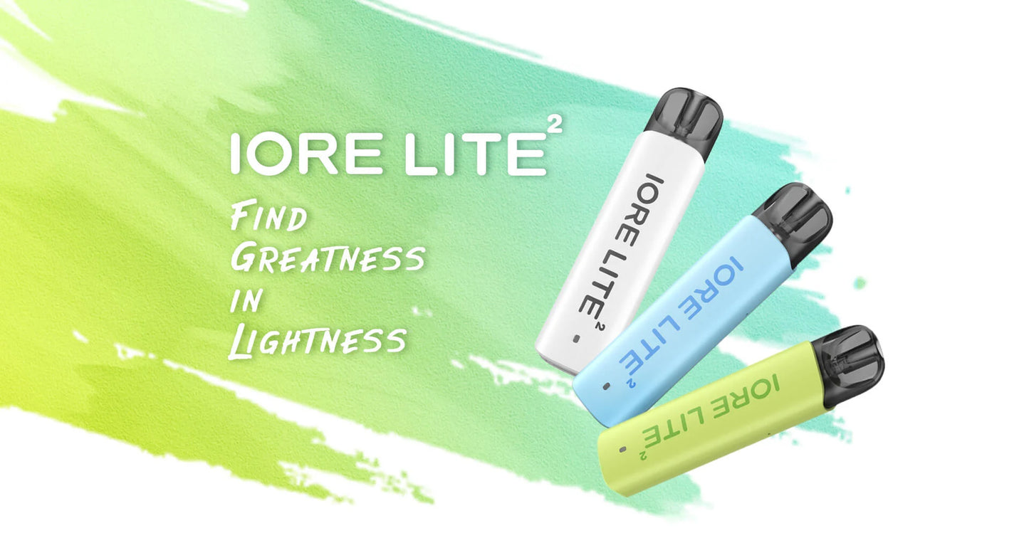 Lehká POD e-cigareta iSmoka-Eleaf IORE LITE 2 v barvách White, Blue a Greenery