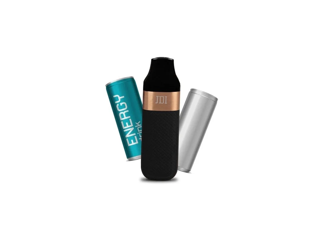 Jednorázová e-cigareta JDI MARCH Blue Energy s příchutí energetického nápoje, náplní 2 ml a výdrží až 900 potahů