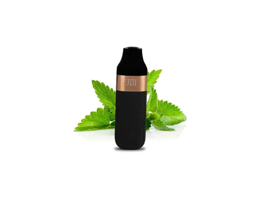 Mátová jednorázová elektronická cigareta JDI MARCH Mint s 2ml náplní, baterií 550 mAh a dostupnou silou 15 nebo 20 mg/ml