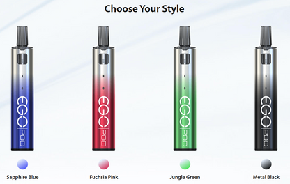 Barevné varianty elektronické cigarety Joyetech eGo AIO AST Pod s baterií 1000 mAh