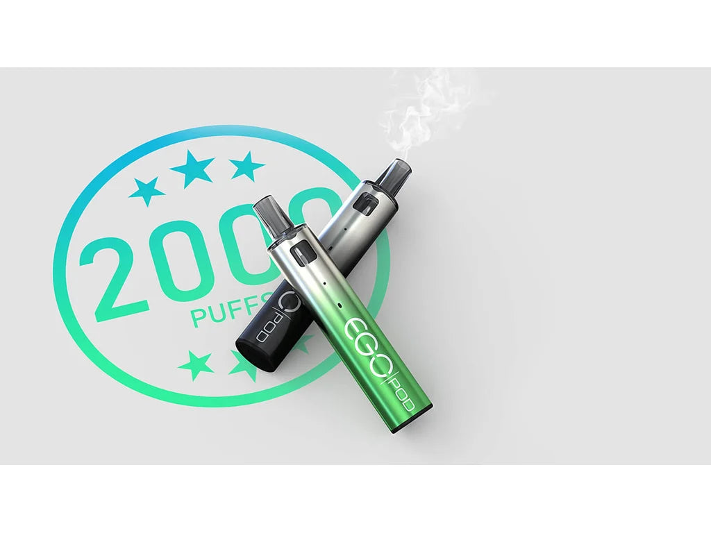 Joyetech eGo AIO AST Pod elektronická cigareta s baterií 1000 mAh a výdrží až 2000 potahů