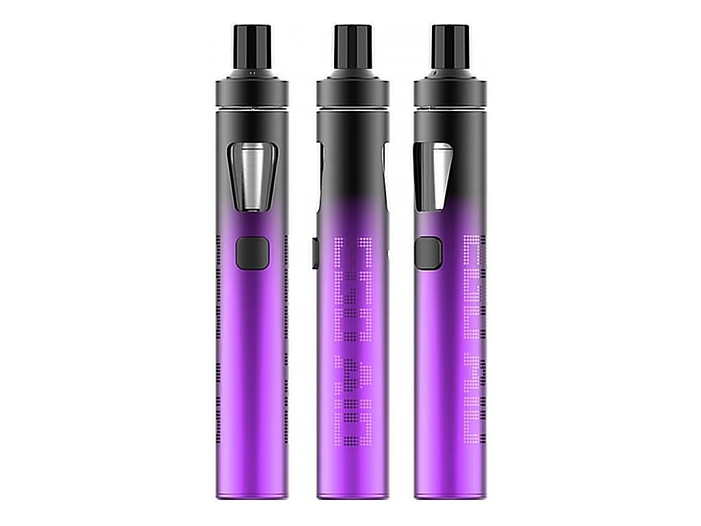 Fialová All-in-One e-cigareta Joyetech eGo AIO ECO Friendly s maximálním výkonem 20 W