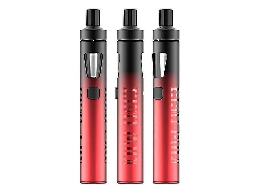 Červená elektronická cigareta Joyetech eGo AIO ECO Friendly s horním plněním a tankem 2 ml