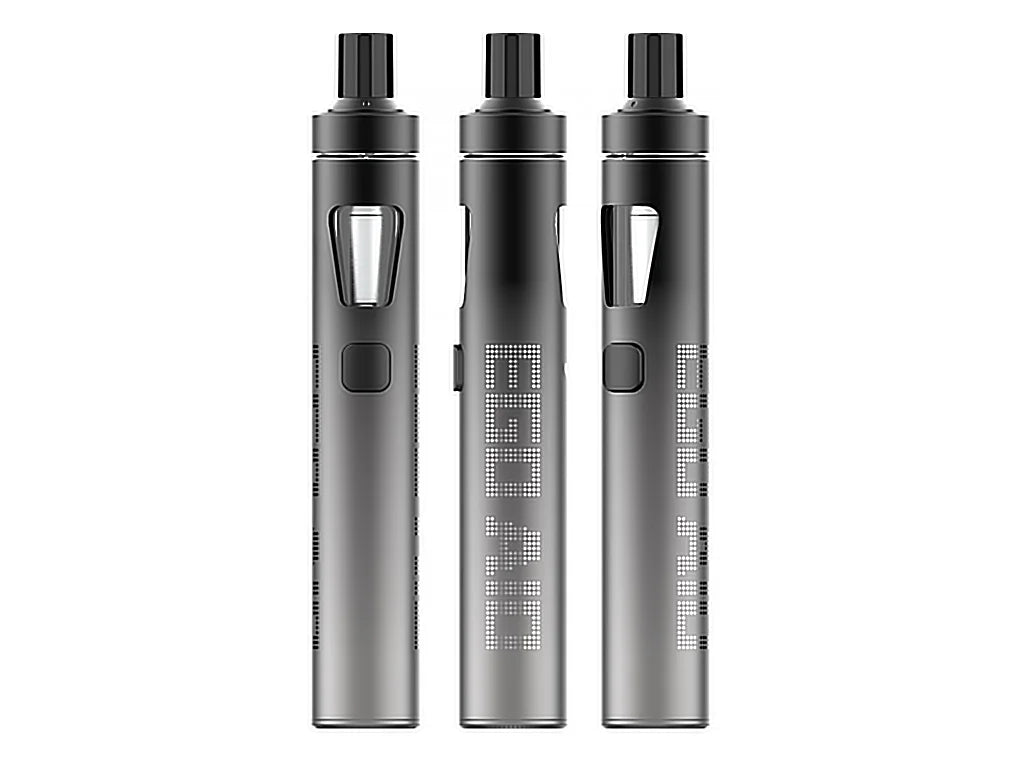 Šedá MTL elektronická cigareta Joyetech eGo AIO ECO Friendly s vyměnitelnou žhavicí hlavou BF