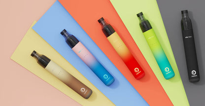Detail plnitelných POD e-cigaret Joyetech eGo Nano v barevných a černém provedení