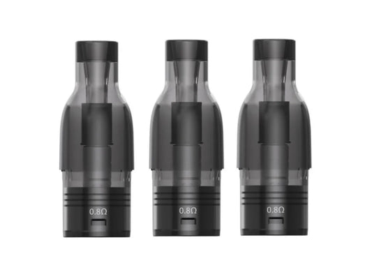 Tři náhradní cartridge Joyetech eGo Nano 2 ml s odporem 0,8 ohm pro MTL elektronickou cigaretu
