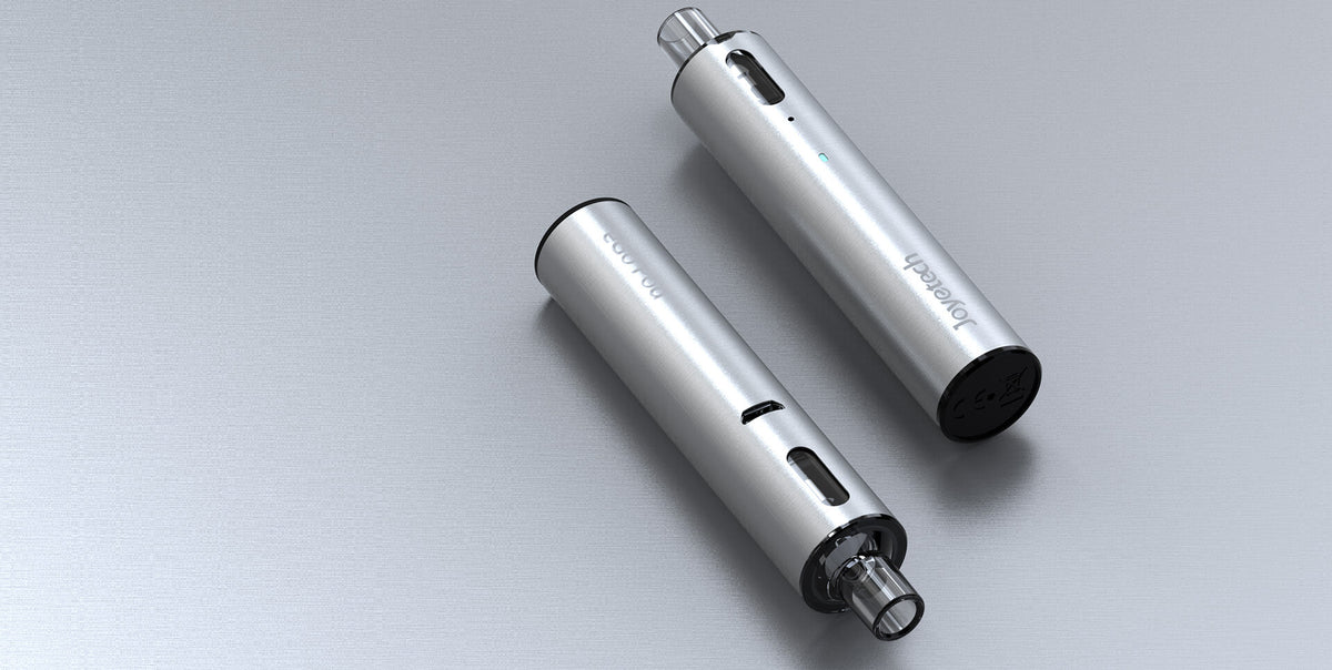 Stříbrná elektronická cigareta Joyetech eGo Pod silver s automatickým spínáním a vestavěnou baterií 1000 mAh