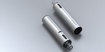 Stříbrná elektronická cigareta Joyetech eGo Pod silver s automatickým spínáním a vestavěnou baterií 1000 mAh