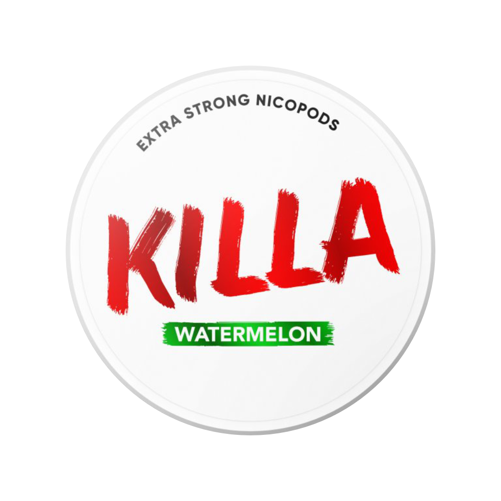 Killa Watermelon – nikotinové sáčky s chutí melounu, slim formát