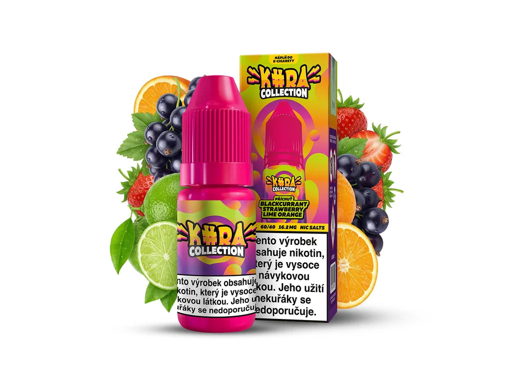 Kura Collection Blackcurrant Strawberry Lime Orange e-liquid