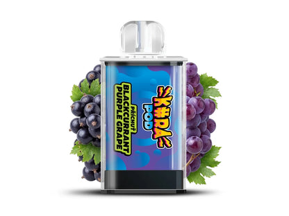 Dvě náplně KURA POD Blackcurrant Purple Grape po 2 ml s celkovou výdrží až 1800 potahů