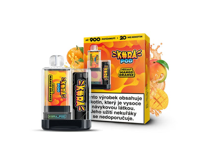 KURA POD KIT Mango Orange dobíjecí elektronická cigareta s příchutí mango a pomeranč, 20 mg/ml