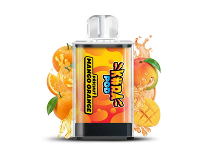 Dvě náplně KURA POD Mango Orange po 2 ml s celkovou výdrží až 1800 potahů