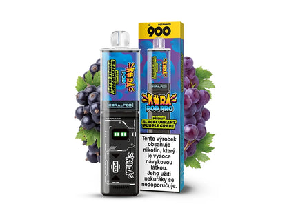 KURA POD PRO KIT Blackcurrant Purple Grape s baterií 650 mAh a nabíjením přes USB-C