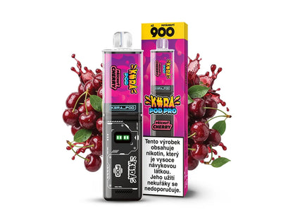 KURA POD PRO KIT Cherry s baterií 650 mAh, displejem a nabíjením přes USB-C