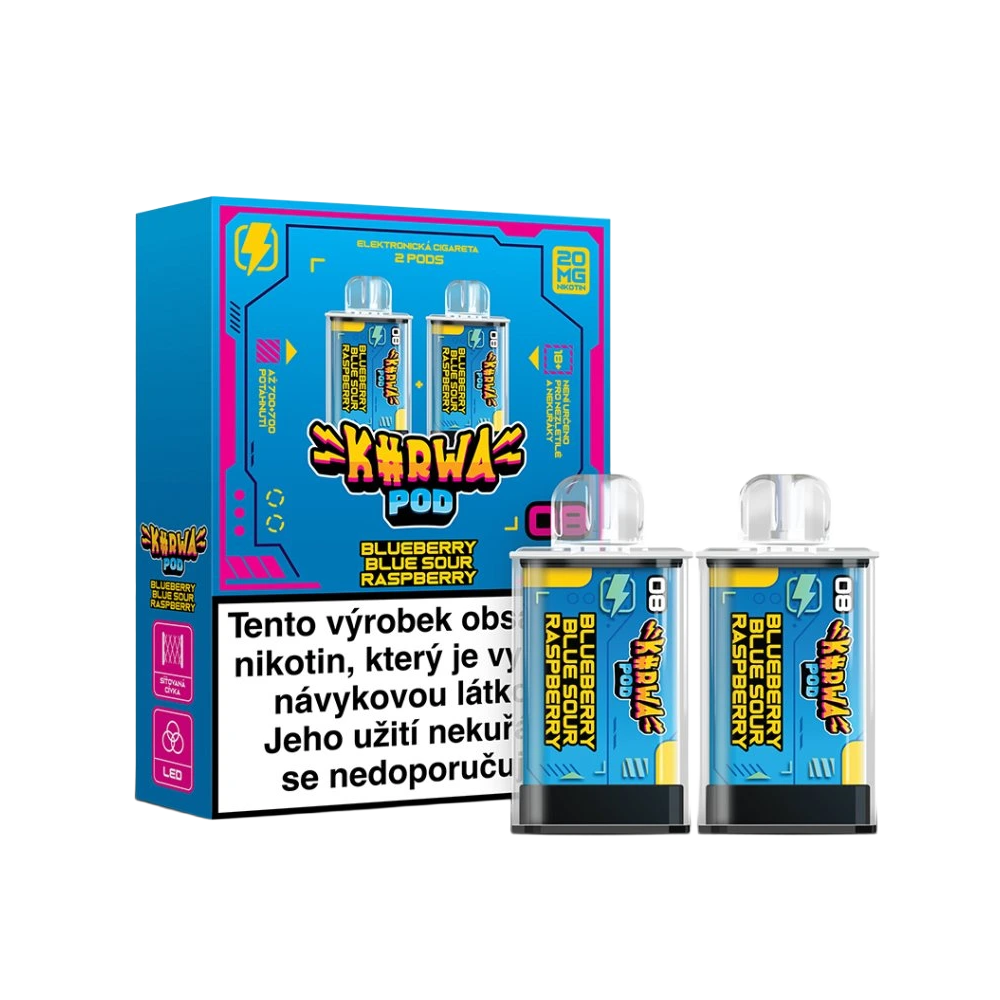 KURWA POD Blueberry Blue Sour Raspberry